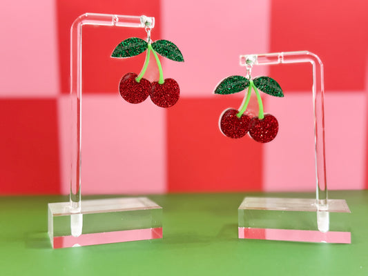 Cherry Dangle Earrings