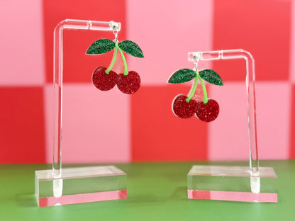 Cherry Dangle Earrings
