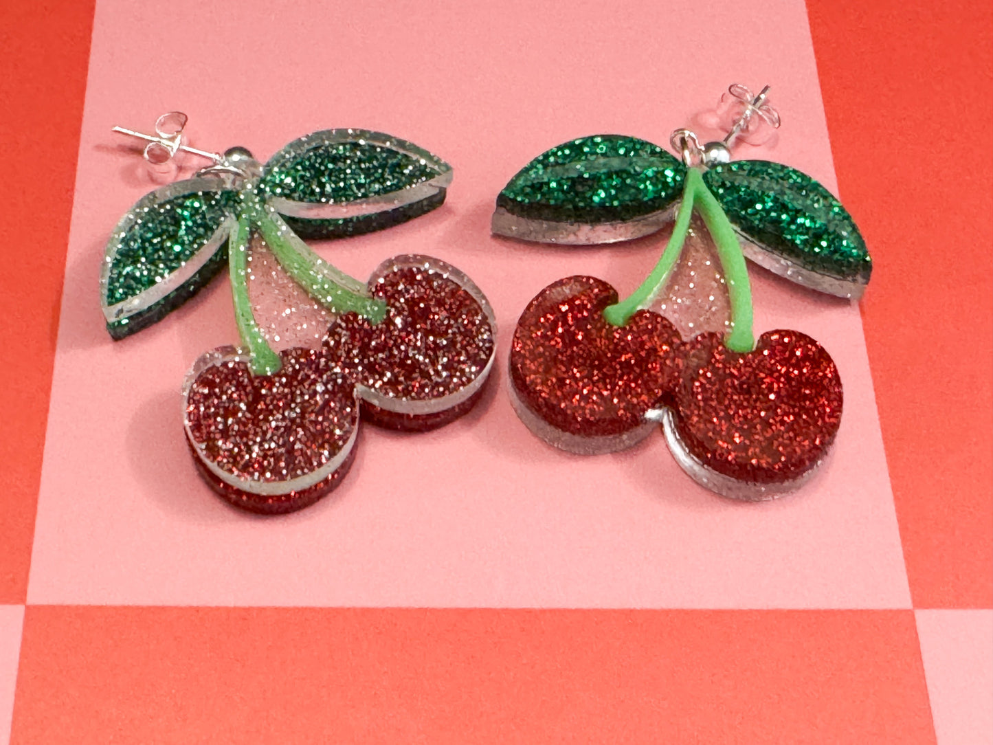 Cherry Dangle Earrings