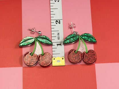 Cherry Dangle Earrings
