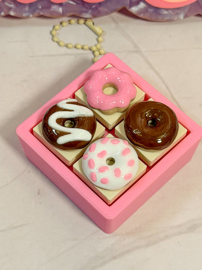 Preppy Pink Donut Box Fidget Clicker