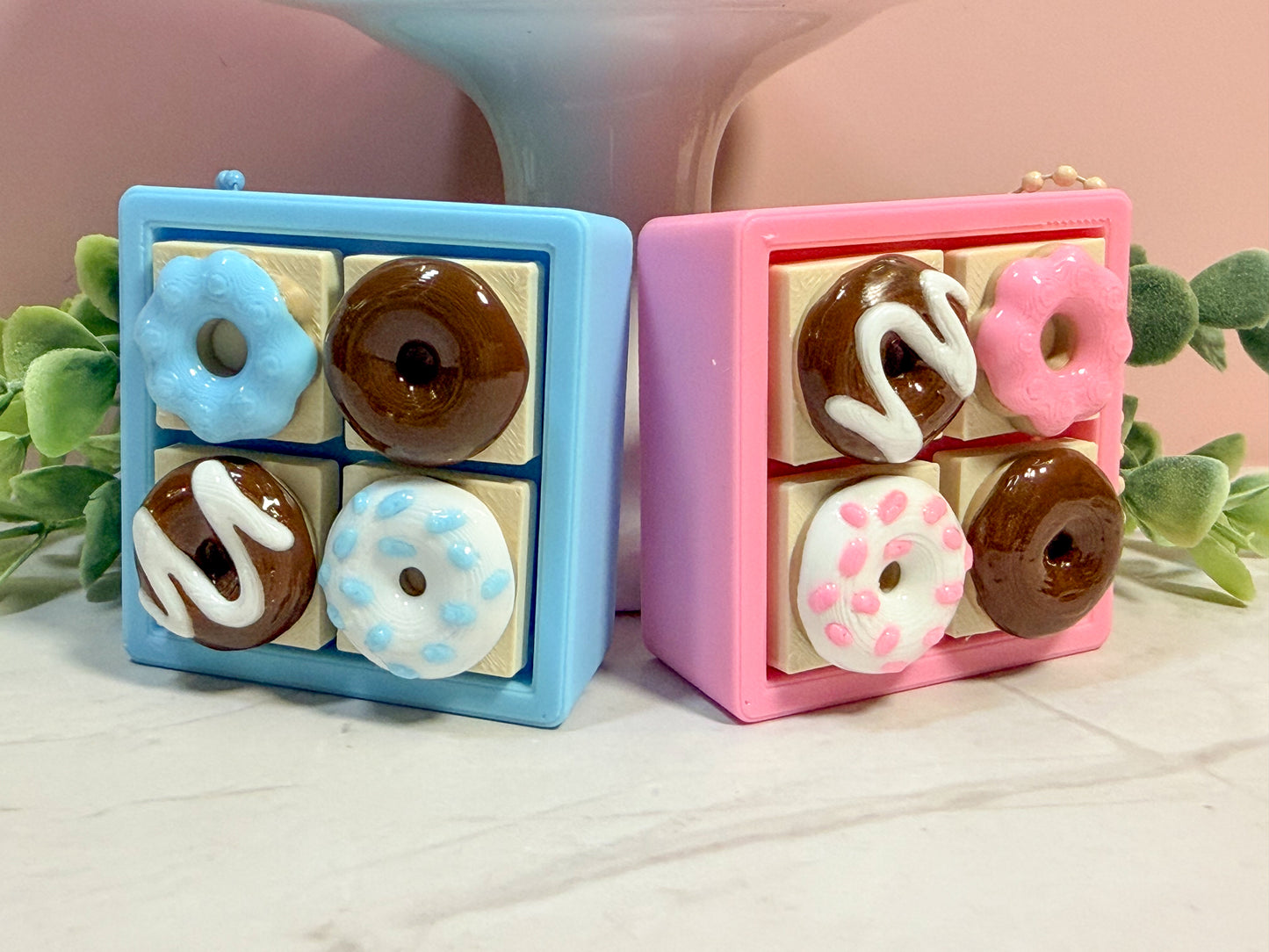Preppy Pink Donut Box Fidget Clicker