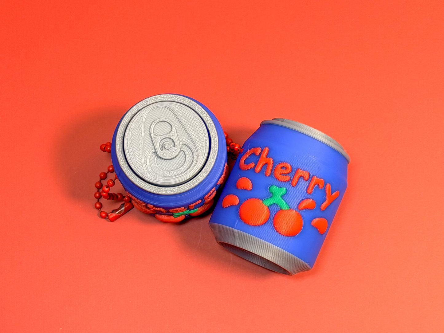 Mini Cherry Pop Soda Fidget Clicker