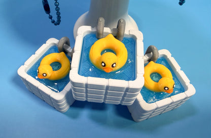 Ducky Pool Float Swimming Pool Fidget Clicker