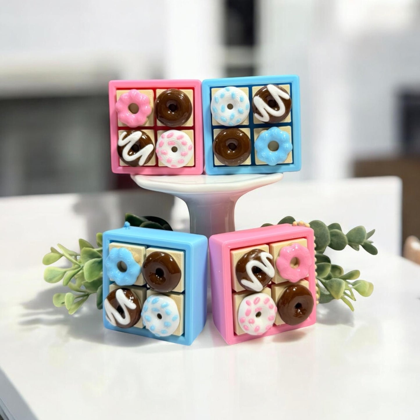 Beautiful Blue  Donut Box Fidget Clicker