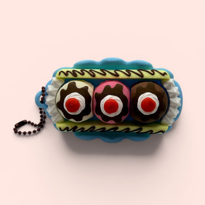 Banana Split Sundae Fidget Clicker