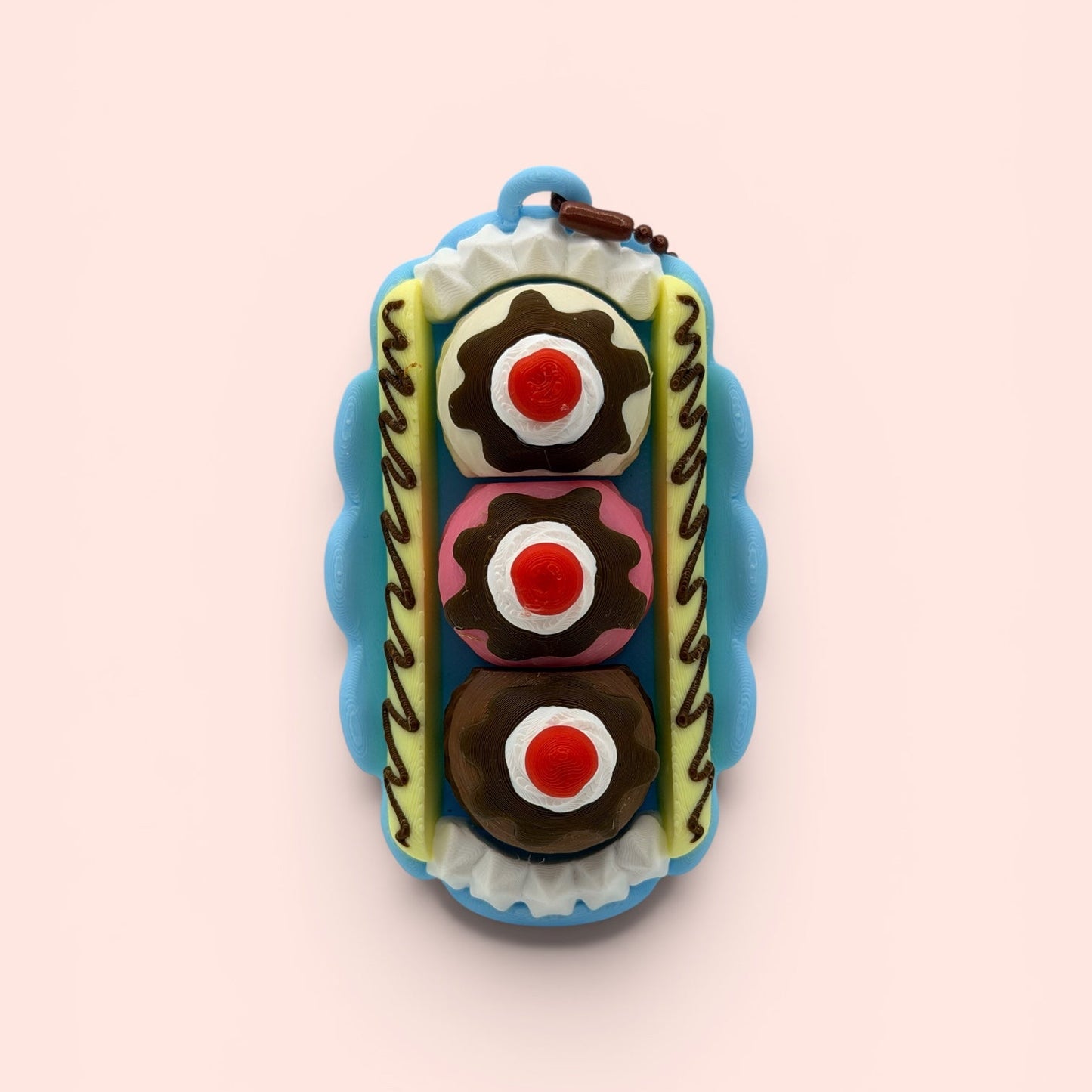 Banana Split Sundae Fidget Clicker