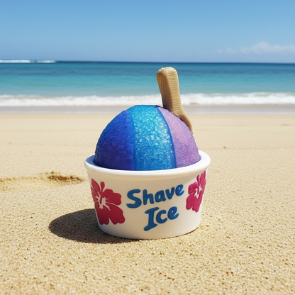 Snow Cone Fidget Clicker – Sensory Stress Relief Toy
