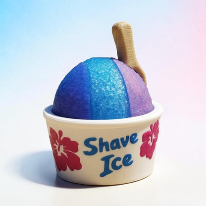 Snow Cone Fidget Clicker – Sensory Stress Relief Toy
