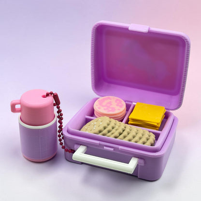 Retro Unicorn Lunch Box Fidget Clicker – Sensory Stress Relief Toy