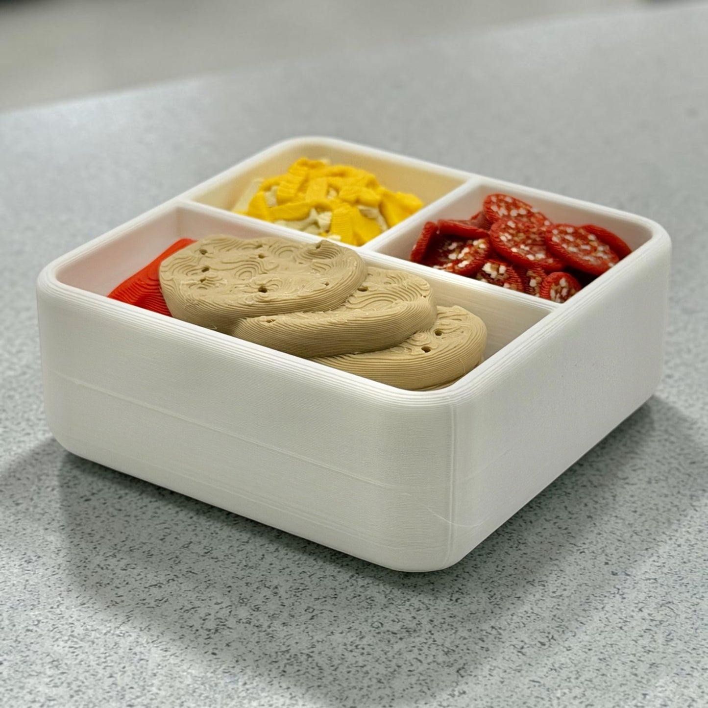 Build Your Own Pizza Lunchable Fidget Clicker