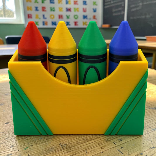 Crayon Box Fidget Clicker – Sensory Stress Relief Toy
