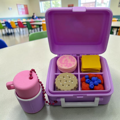 Retro Unicorn Lunch Box Fidget Clicker – Sensory Stress Relief Toy