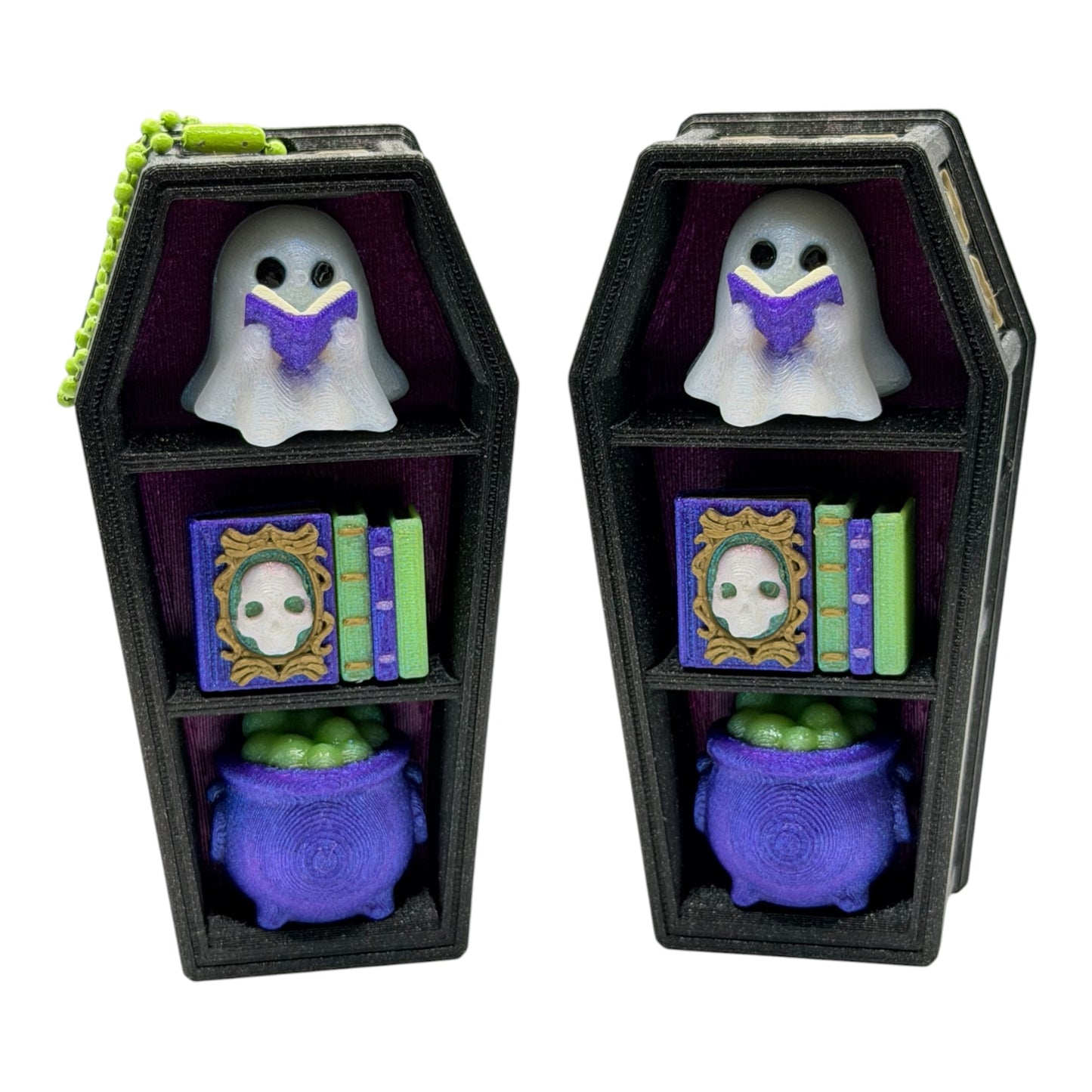 Haunted Coffin Halloween Fidget Clicker