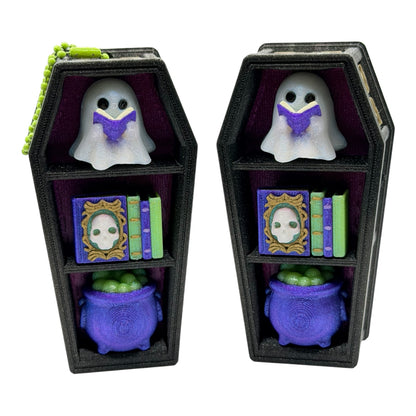 Haunted Coffin Halloween Fidget Clicker