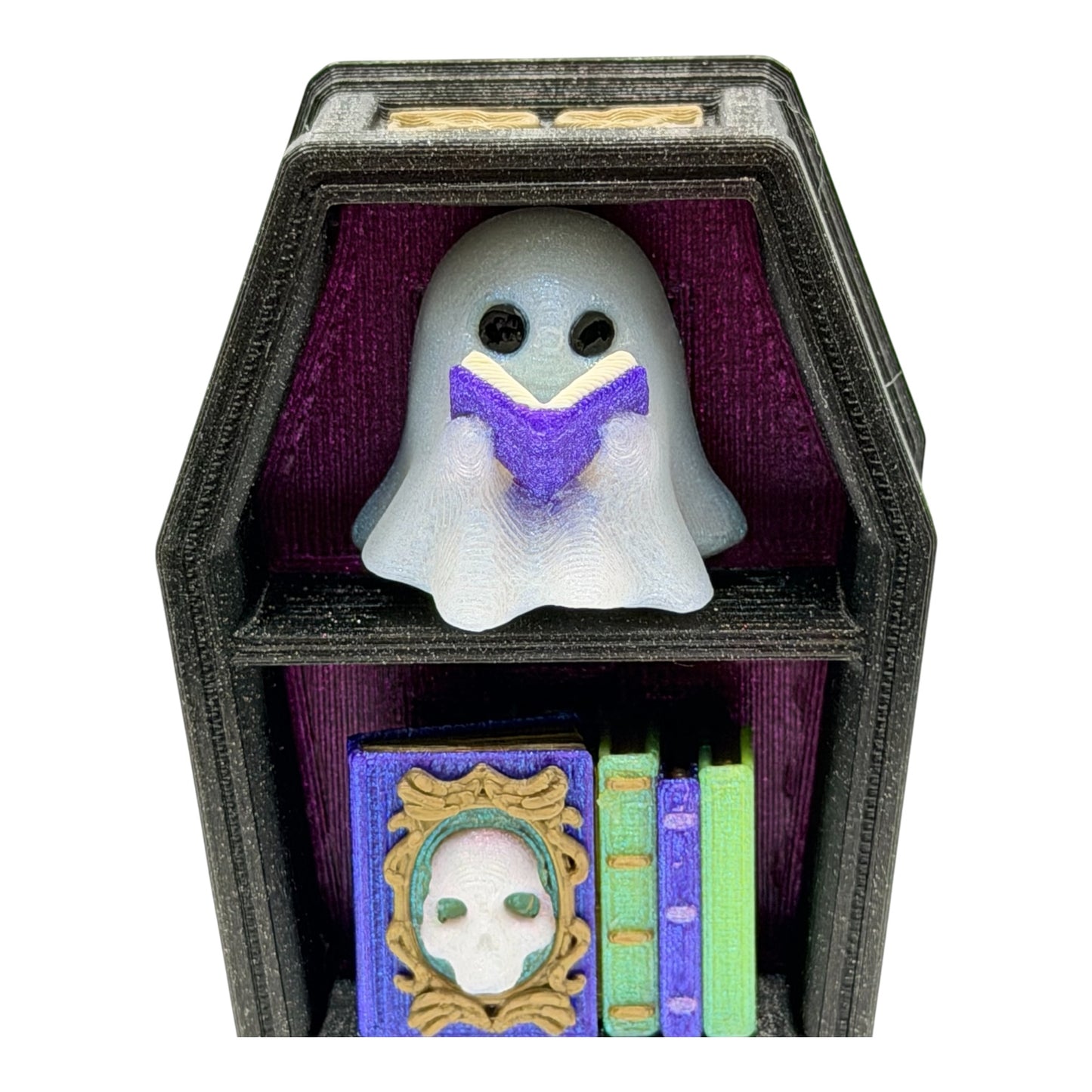 Haunted Coffin Halloween Fidget Clicker