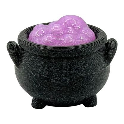 Ghost Witch & Bubbling Cauldron Halloween Fidget Clickers 👻💜