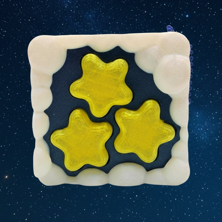 Twinkle Light-Up Stars Sensory Fidget Toy