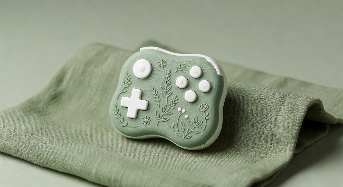 Garden Bloom Clicker — handmade in Draper, Utah