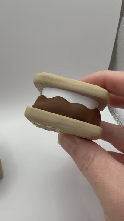 S'mores Fidget Clicker – Sensory Stress Relief Toy