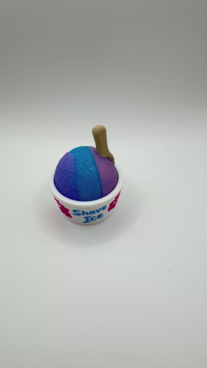 Snow Cone Fidget Clicker – Sensory Stress Relief Toy