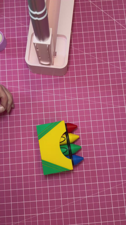 Crayon Box Fidget Clicker – Sensory Stress Relief Toy